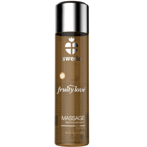 Huile de massage effet chauffant chocolat noir intense 120 ml&nbsp;